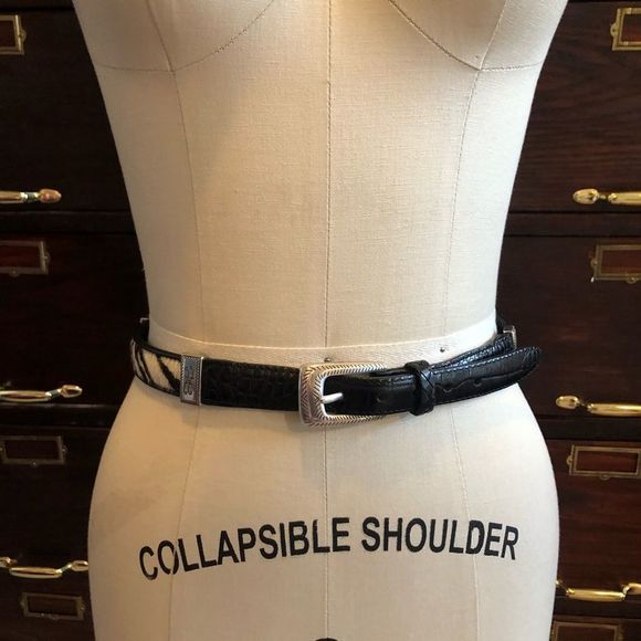 Brighton Animal Design Pony Hair Belt S/28 - Picture 2 of 9